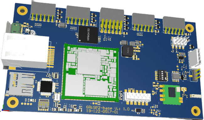 3 GRiSP2 boards