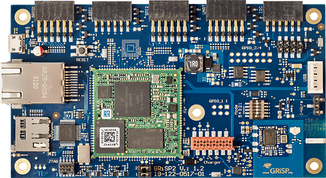 7 x GRiSP 2 boards